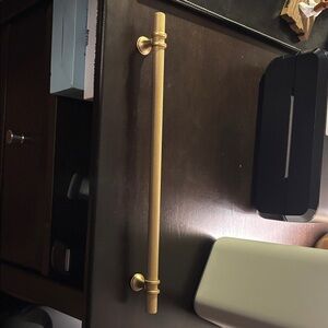 Gold Textured Cabinet Handle